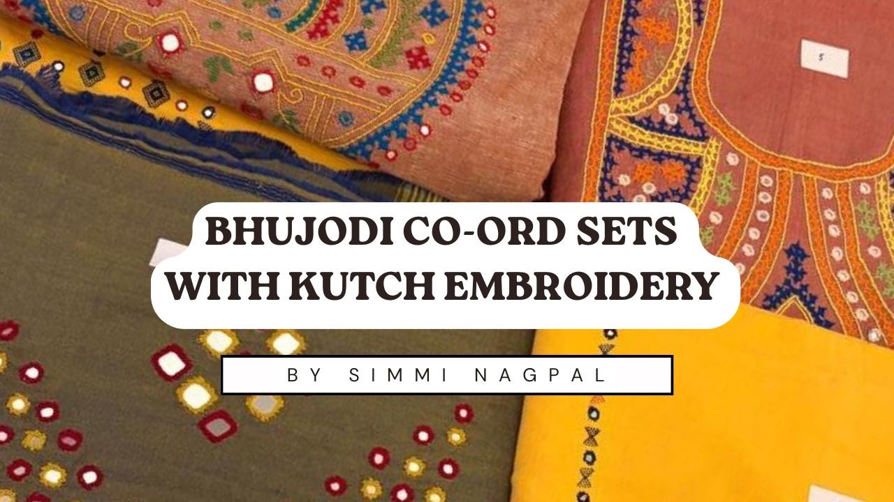 Presenting Bhujodi Co-ord Sets with Kutch Embroidery | Indian Handloom
