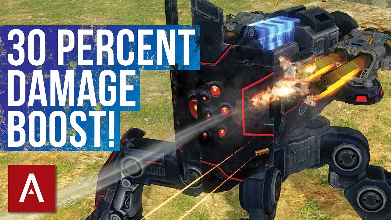 War Robots Raijin with New Weapon Avenger MK2 Gameplay | 30 Percent Damage BOOST