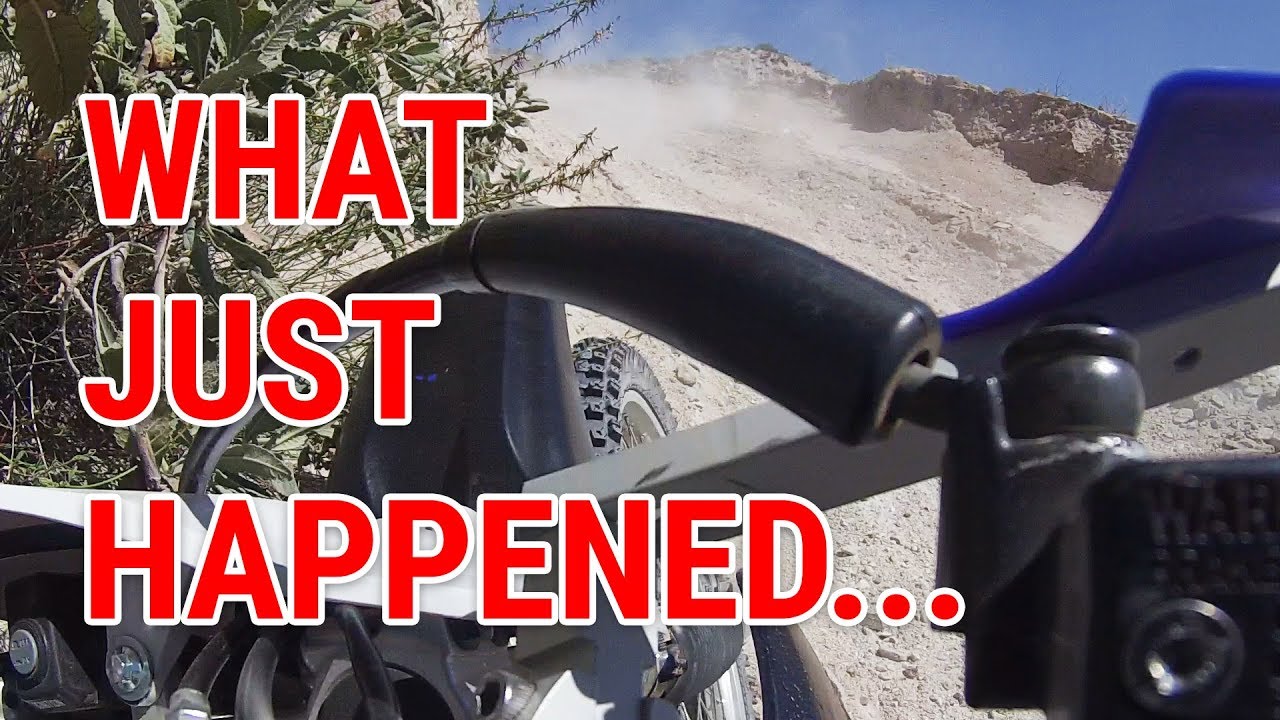 SHREDDING & CRASHING... In No Particular Order - Hungry Valley SVRA - Yamaha TTR230