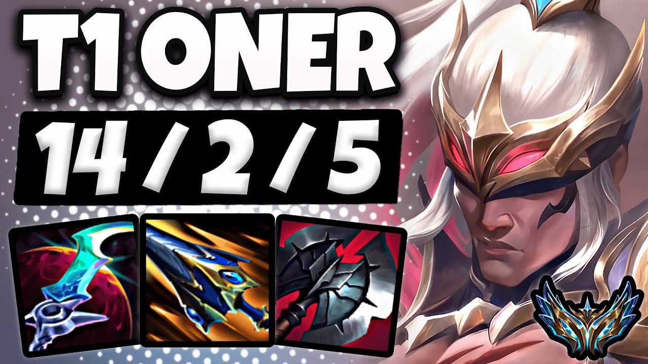 T1 Oner Lee Sin vs Kindred Jungle [ Triple Kill ] Patch 14.16 Korea Challenger ✅