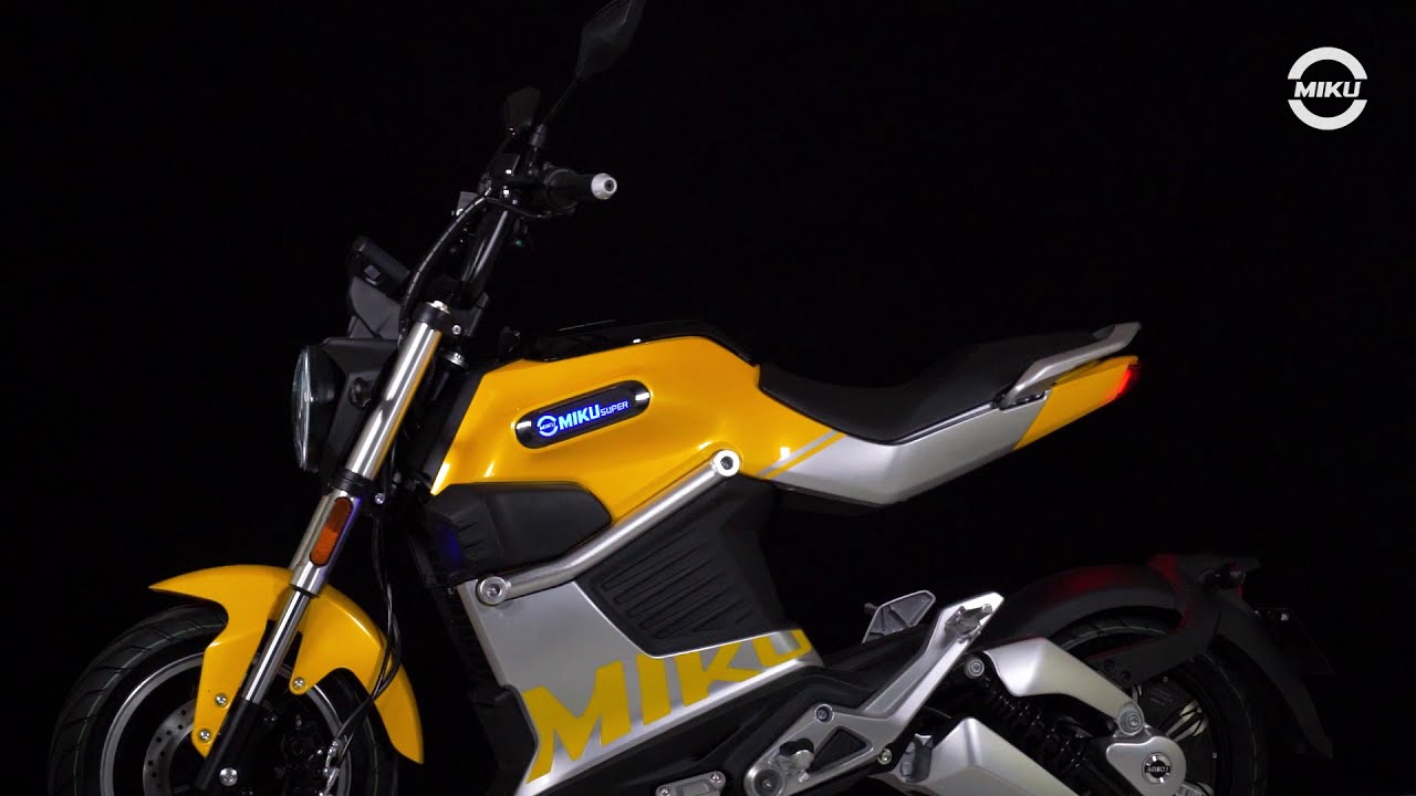 Escooter MIKU Super Key Features 2021 (Yellow)