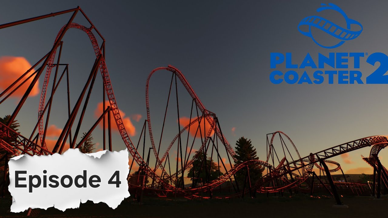 Did someone say MEGA COASTER?! (Evergreen Valley Episode 4)[Planet Coaster 2]