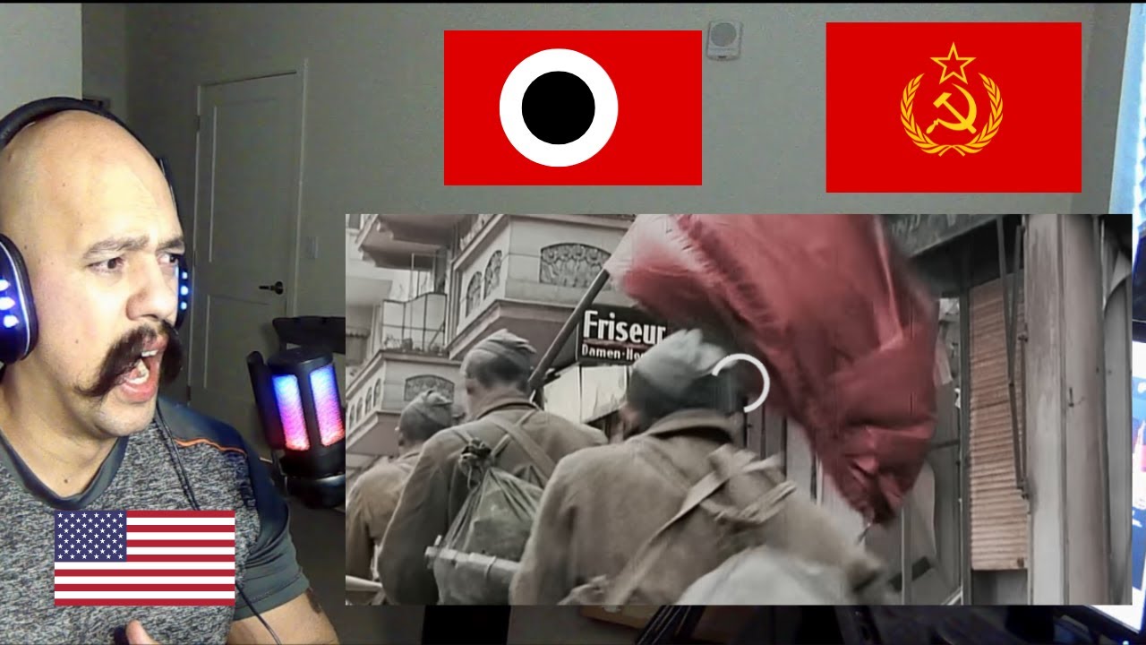Battle of Berlin 1945 Germany vs Soviet Union HD | American Reaction