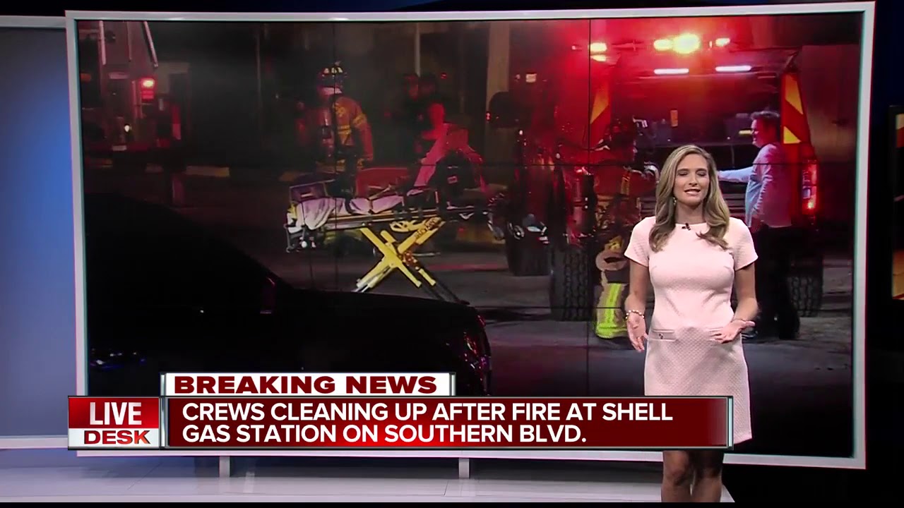 Overnight fire at Shell gas station along Southern Boulevard