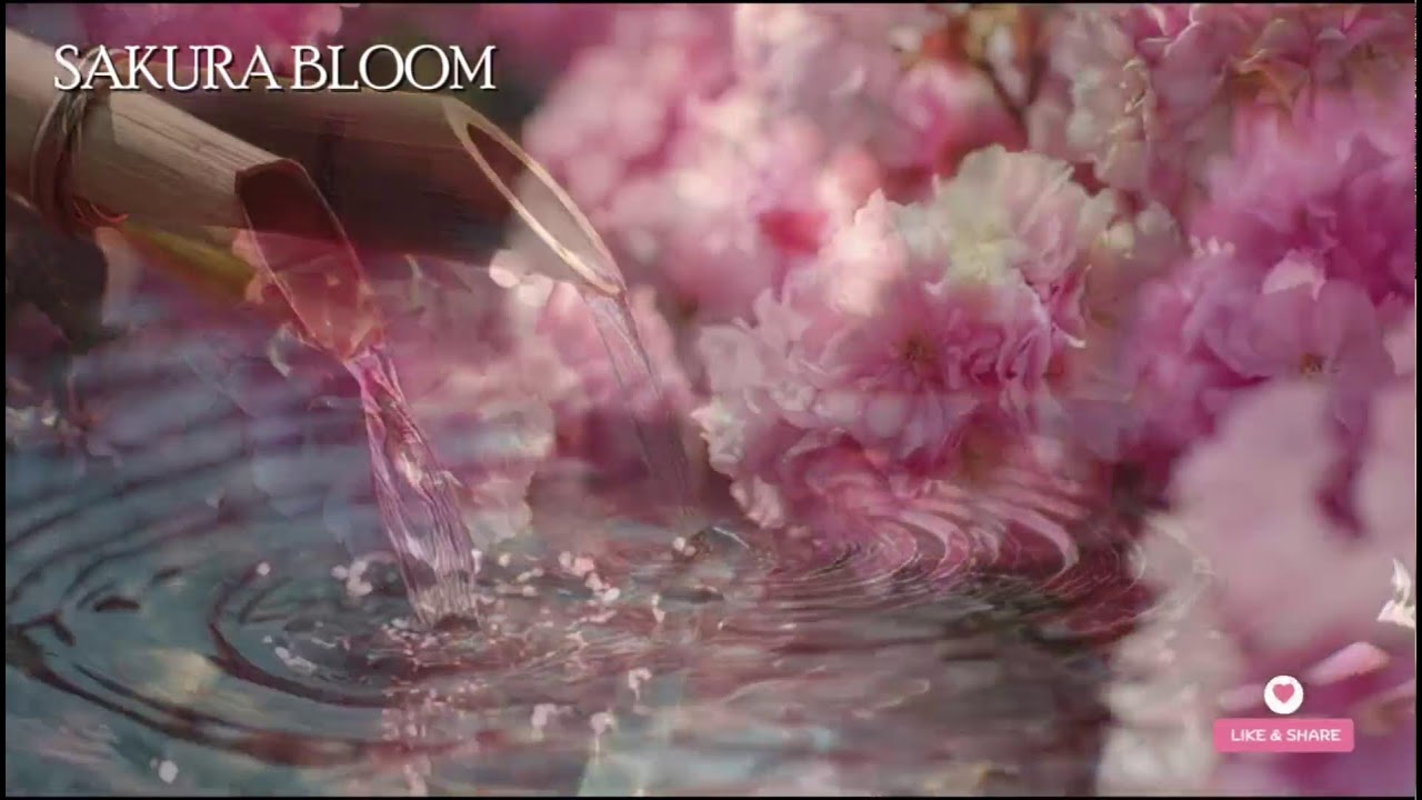 🔴 日本の静寂 – 桜ブルーム 癒しのアンビエントサウンドとキャンドルの光