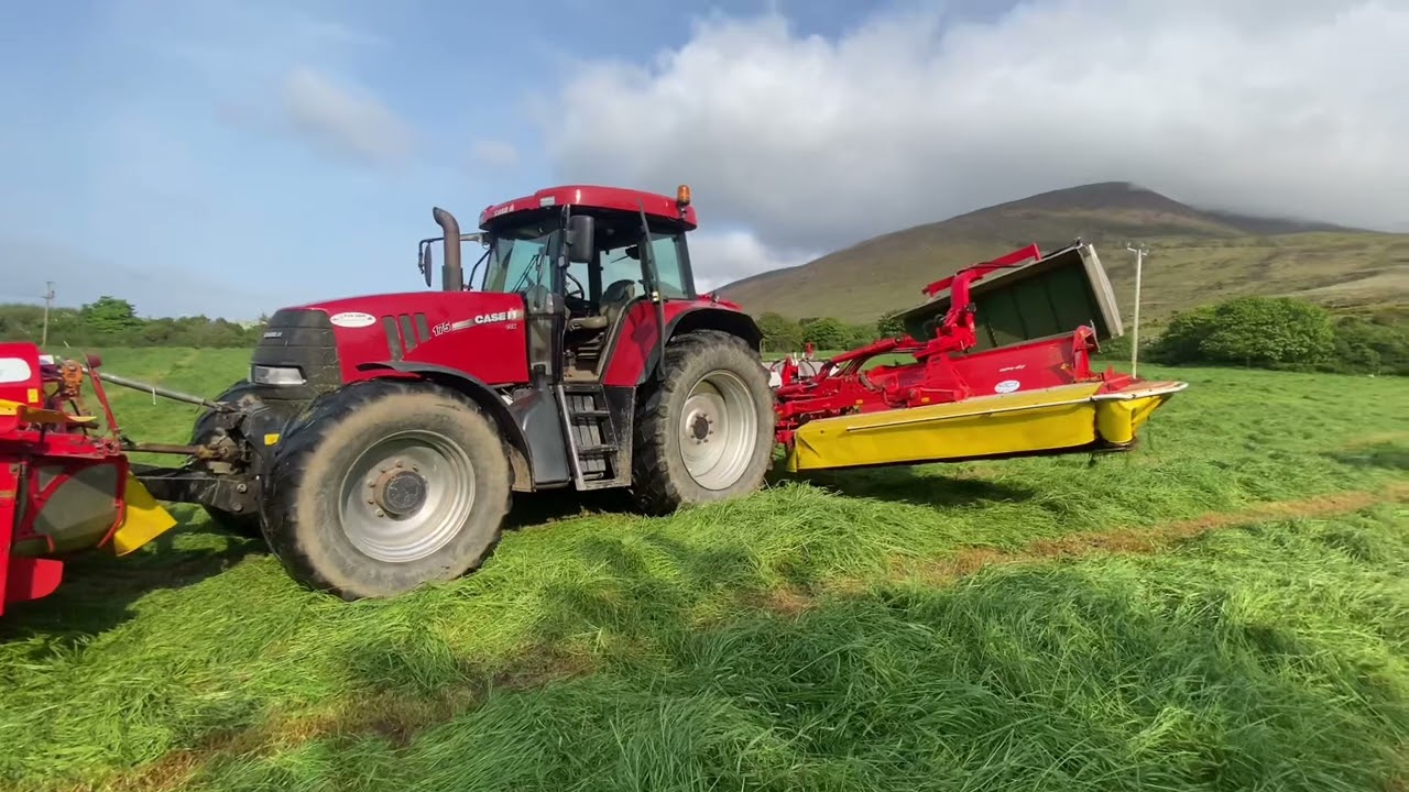 Suns up, mowers out