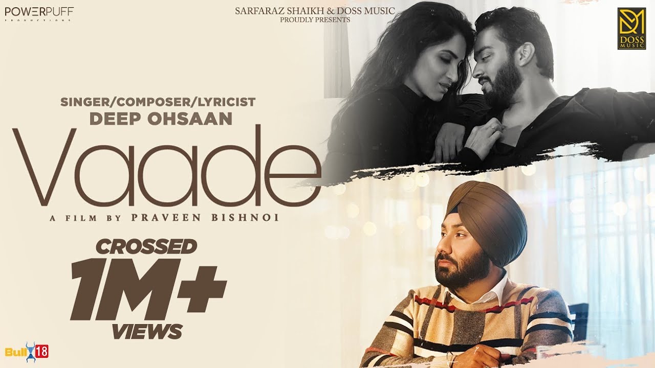Vaade (4K Video) Sikandar Maan | Smita Gondkar | Sarfaraz Shaikh | Latest Punjabi Songs | Doss Music