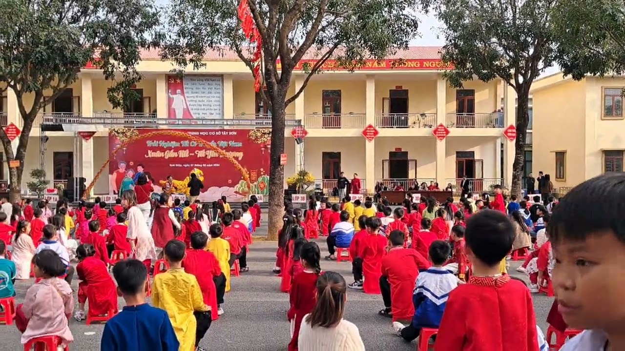 Trải nghiệm Tết- múa Lân- Tây Sơn