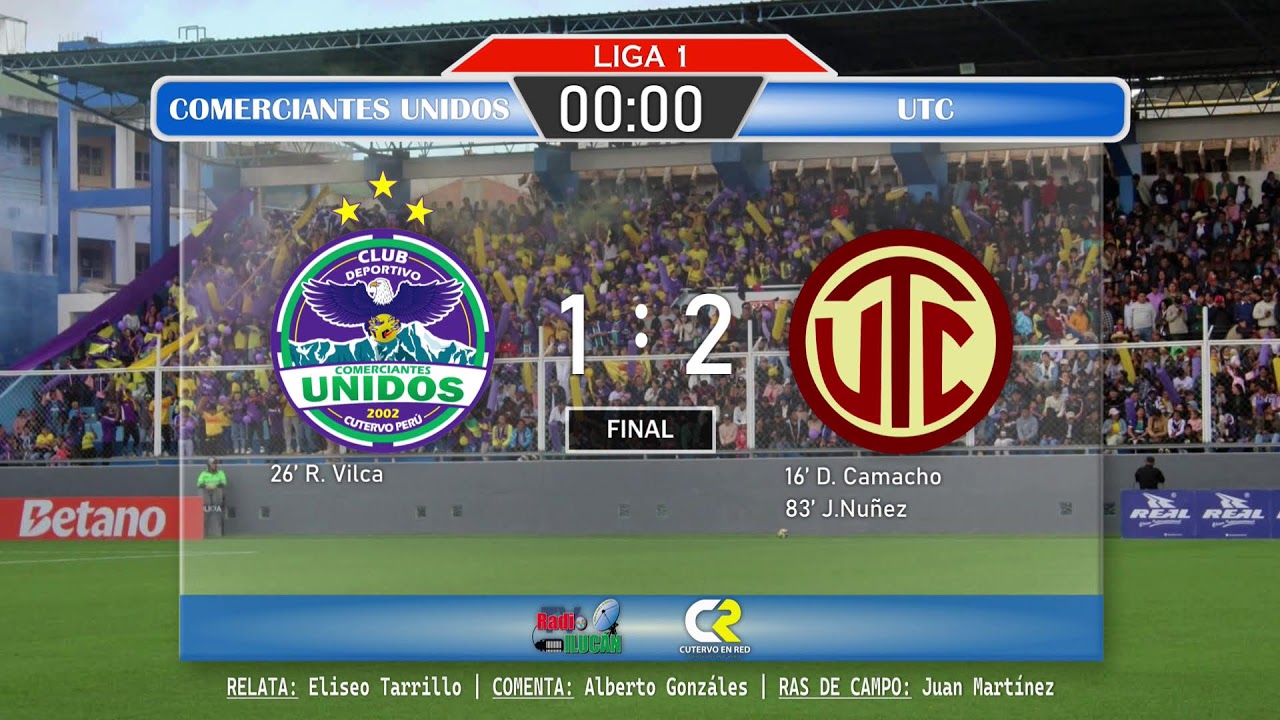 ((🔴)) #EnVivo |COMERCIANTES UNIDOS VS UTC
