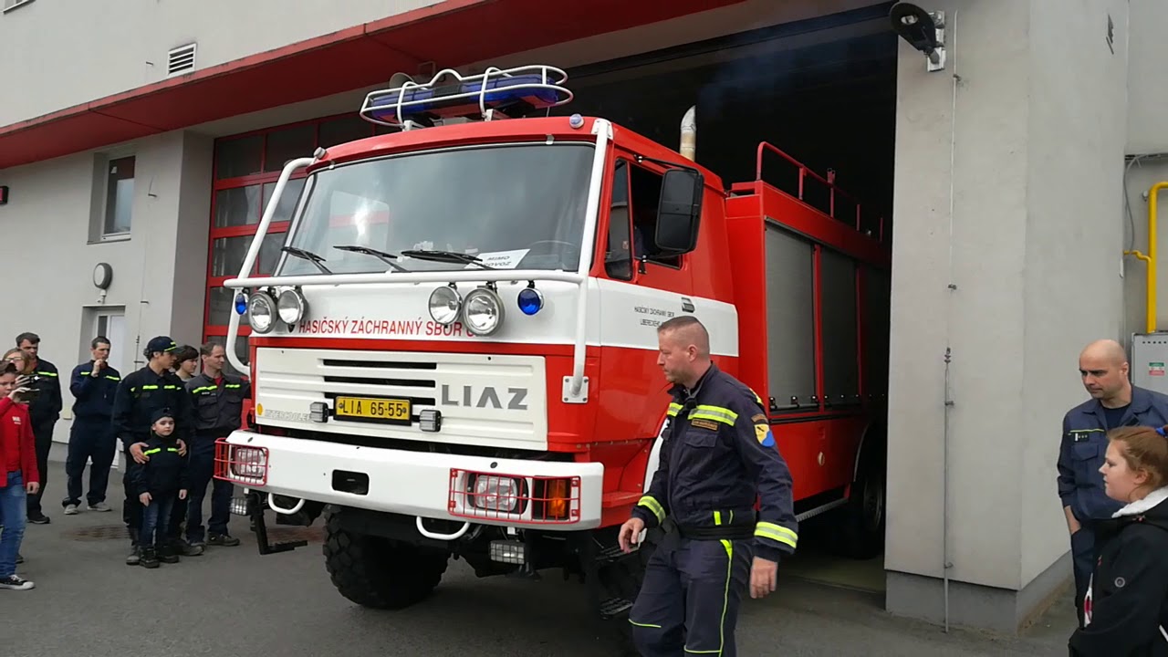 Technický Automobil Liaz 11.154 HZS Libereckého kraje.