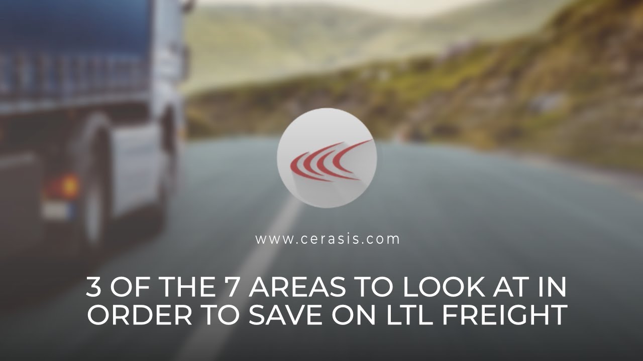 Talking Freight (63) - 3 of 7 Areas to Look at in Order to Save on LTL Freight Shipping