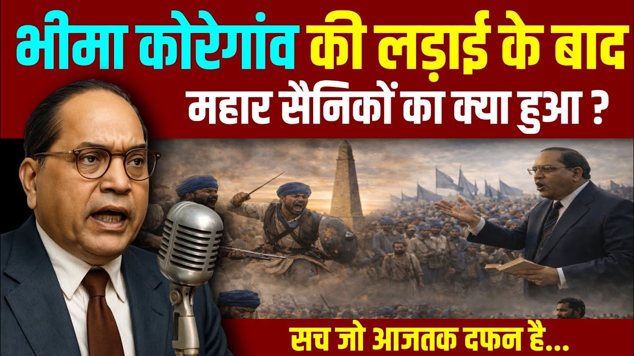 भीमा कोरेगांव की लड़ाई के बाद महार सैनिकों का क्या हुआ? करोड़ों योद्धाओं का राज जो आजतक दफन है 
