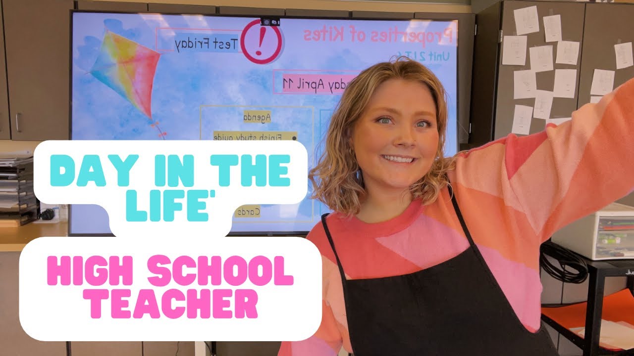DAY IN THE LIFE | HIGH SCHOOL MATH TEACHER