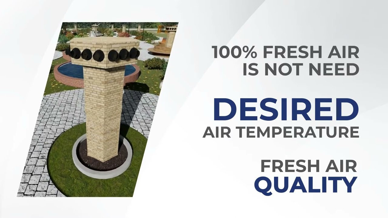 Open Air Outdoor Air Conditioning Network