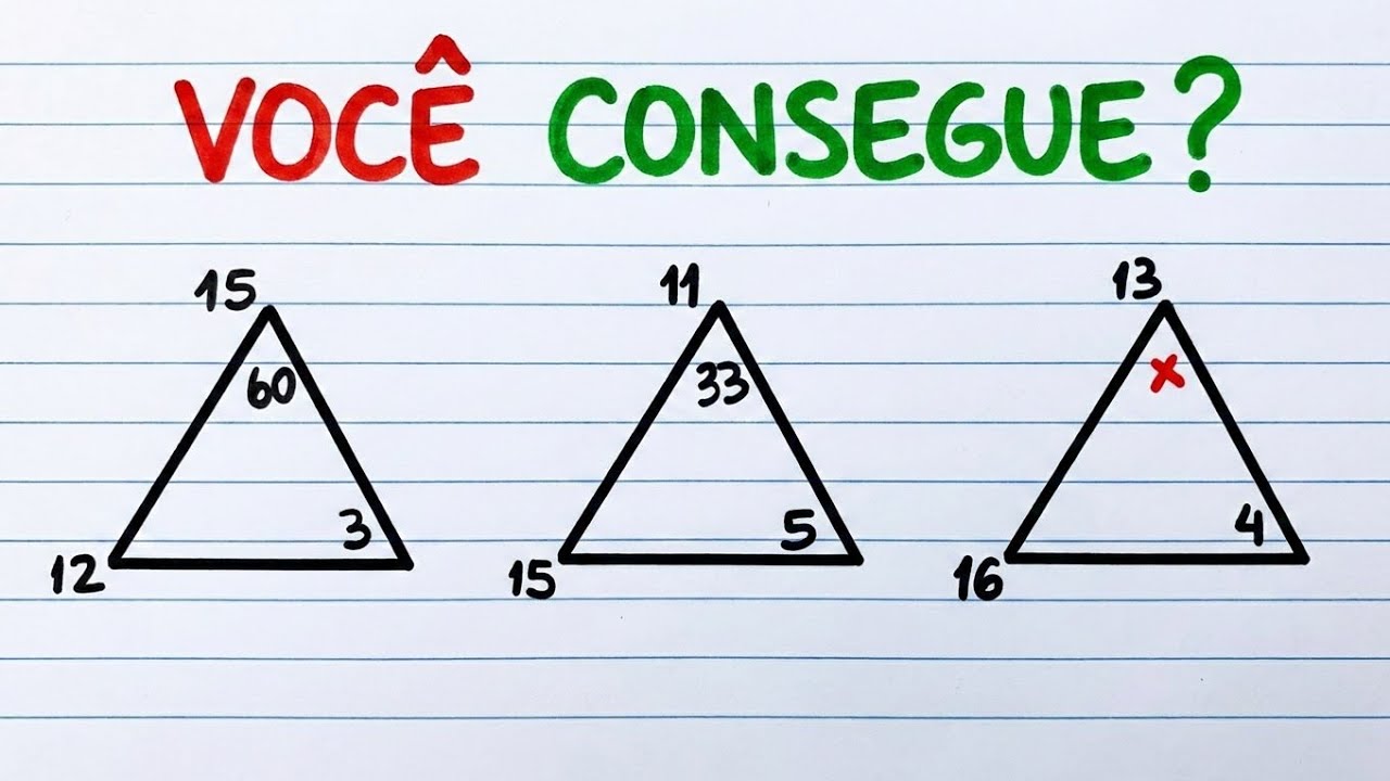 Raciocínio Lógico Matemático: Descubra o Valor de X