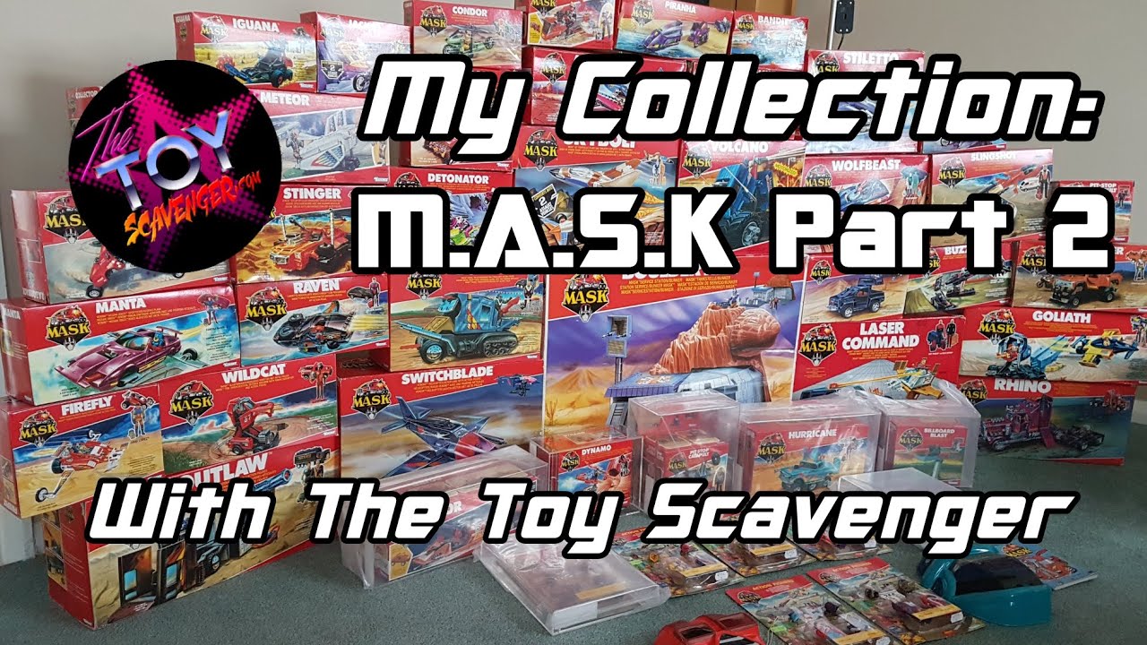 My Vintage Toy Collection: M.A.S.K Part 2 With The Toy Scavenger