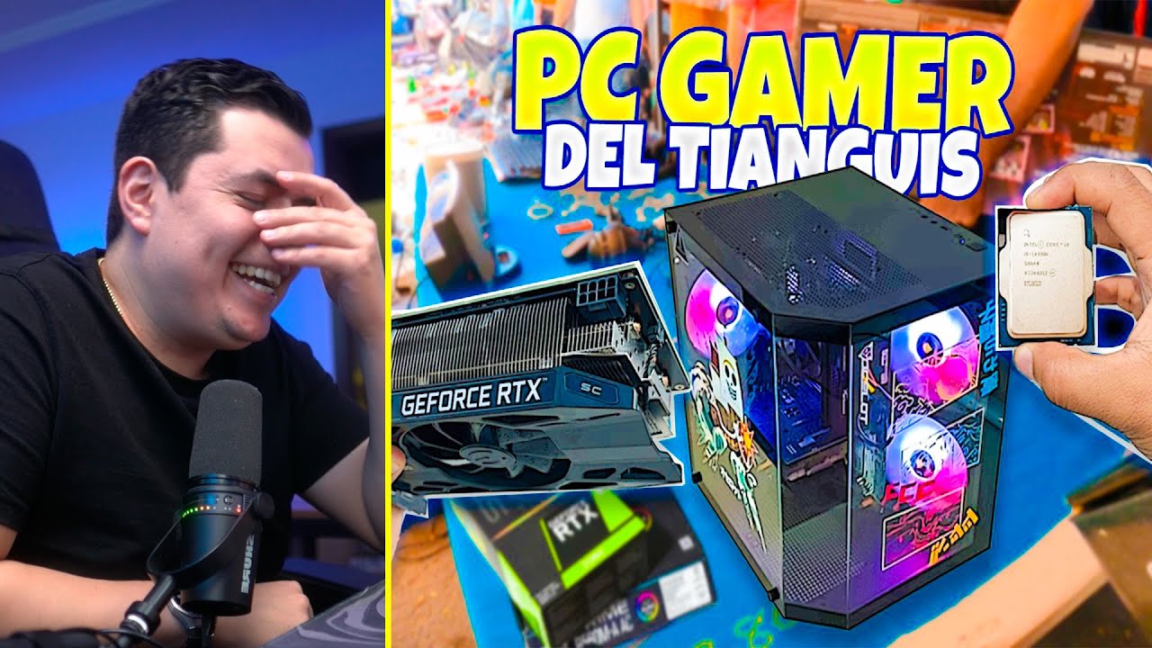 Arman PC GAMER con piezas del TIANGUIS &iquest;C&oacute;mo lograron ESTO?