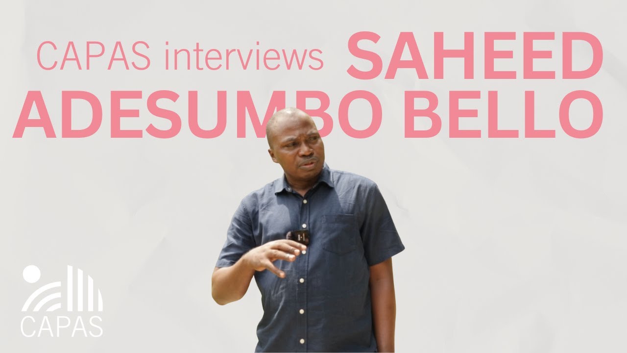 Meet our Fellows: Dr Saeed Adesumbo Bello (Vrije Universiteit Amsterdam)