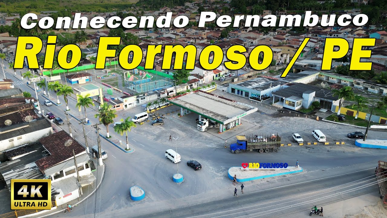 Rio Formoso - Pernambuco - Imagens A&eacute;reas em 4K