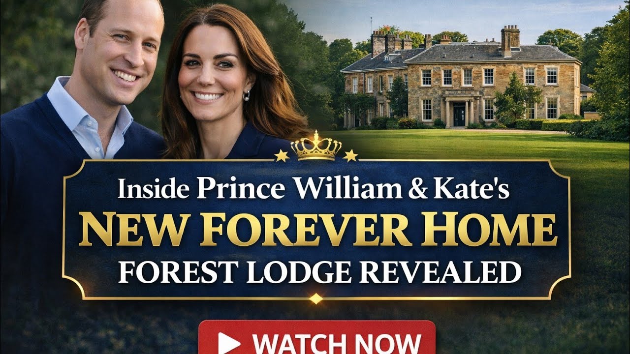 Prince William and Kate’s Forever Home in Windsor – A New Chapter at Forest Lodge”