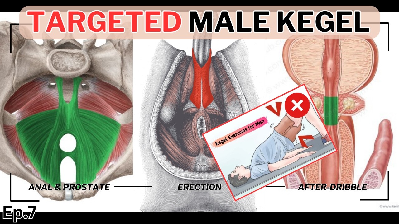 Targeted Kegel Exercises for Men: Sexual Health & Combat Prostatitis (ED.ep7)