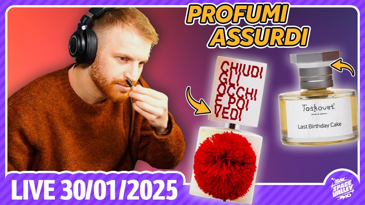 Tonno indovina gli aromi del profumo! - Space Valley Live del 30/01/25