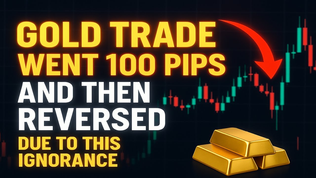 100 pips in gold, But made one mistake. Find out? (Day 22 of 100 days of trading.)