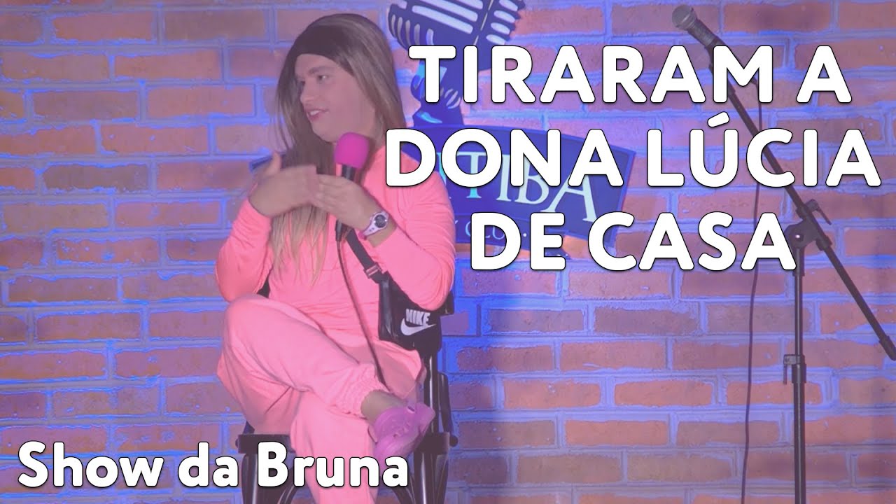 Dona Lúcia saiu de casa para ver o meu show | Bruna no Curitiba Comedy #alegriafeitoria