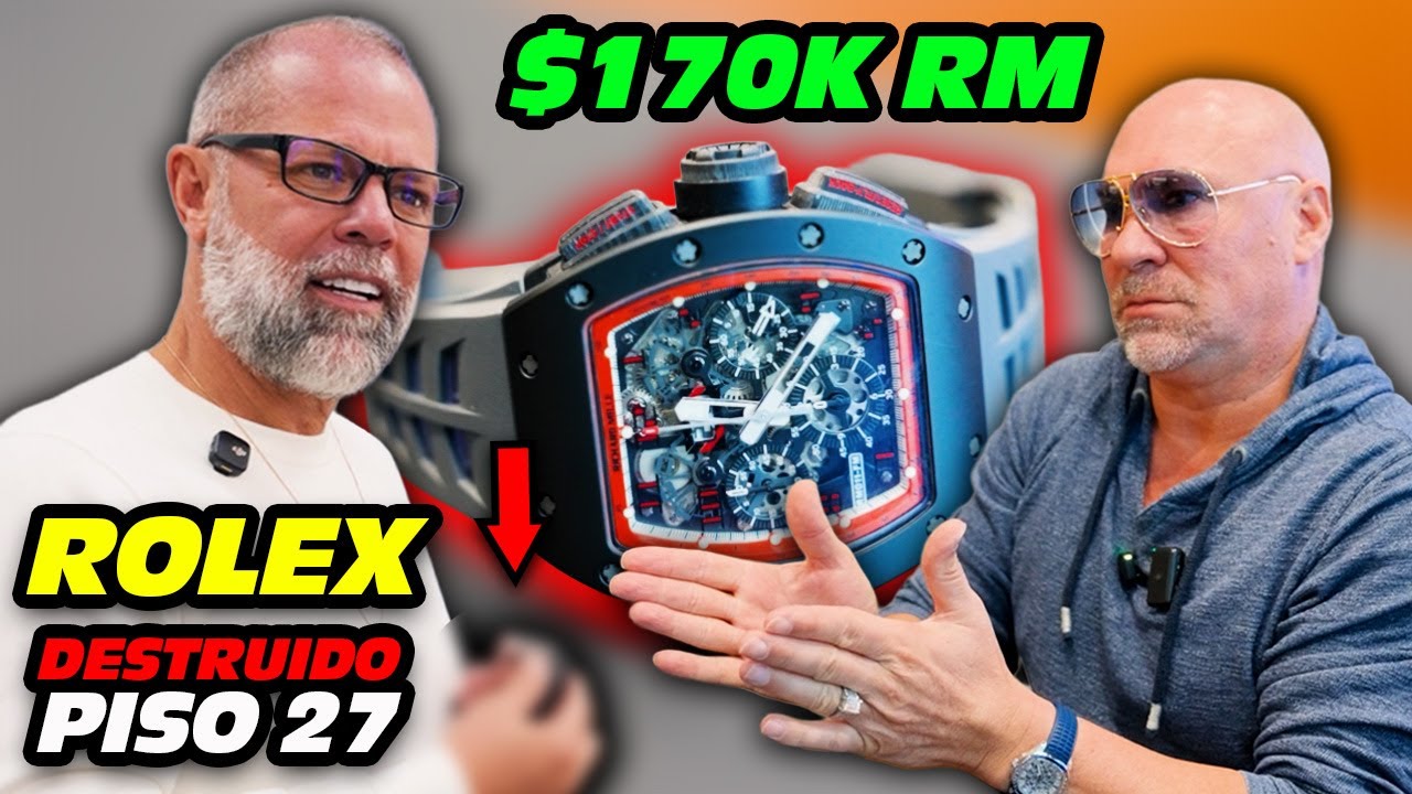 Rolex Destruido Cae del Piso 27... Bling Trae Richard Mille de $170K