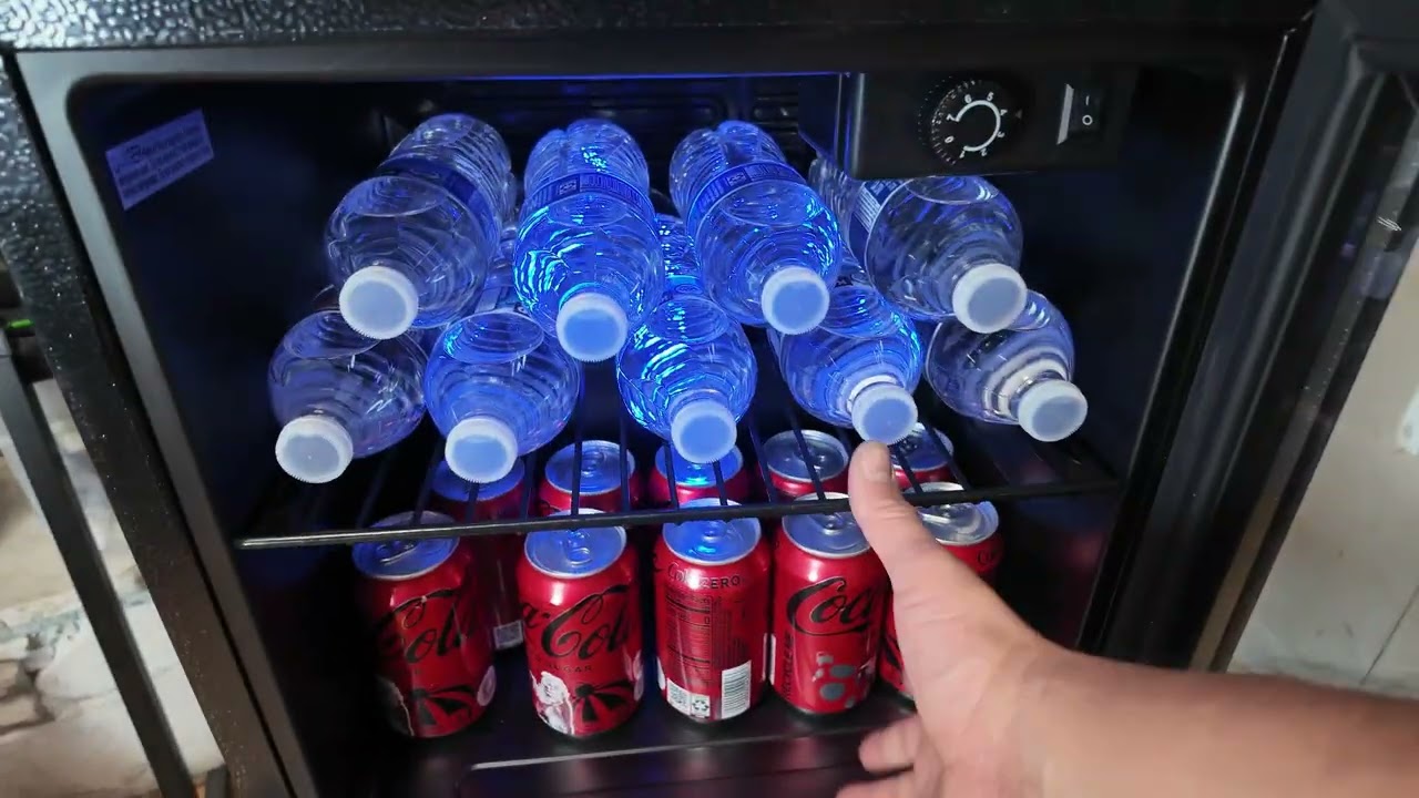 Mini Fridge Glass Door