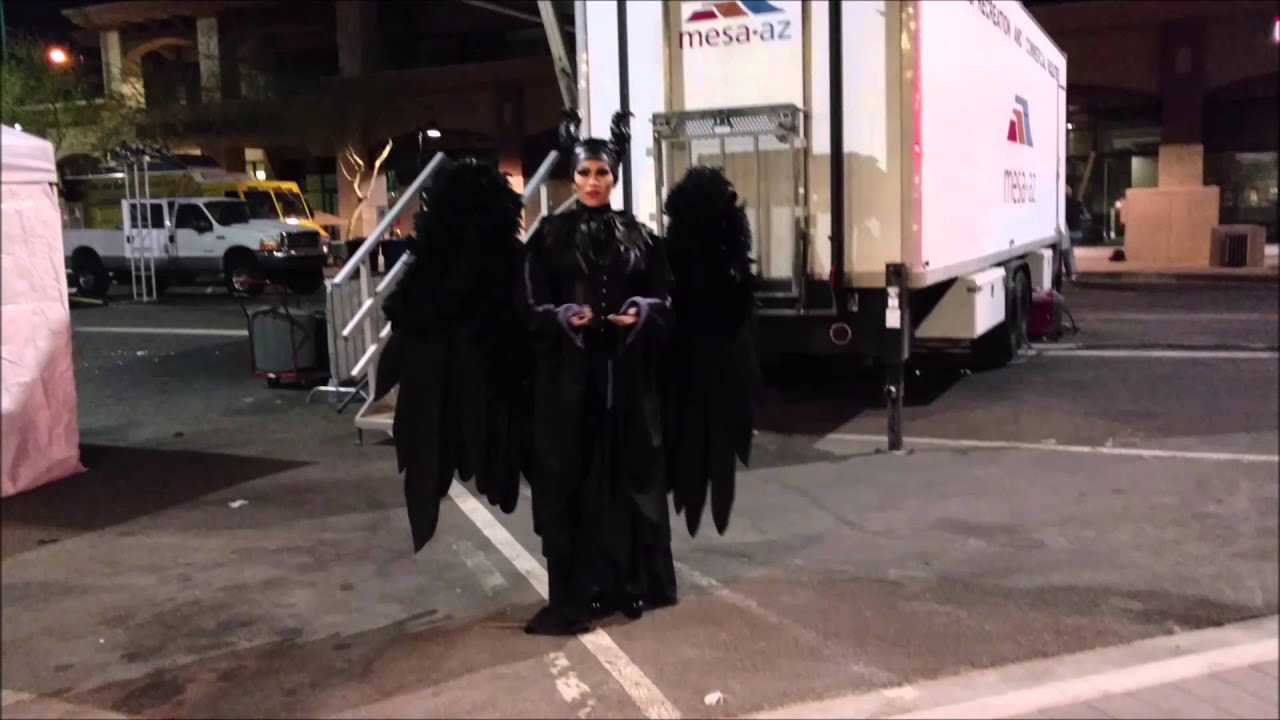 Maleficent spreads her wings!