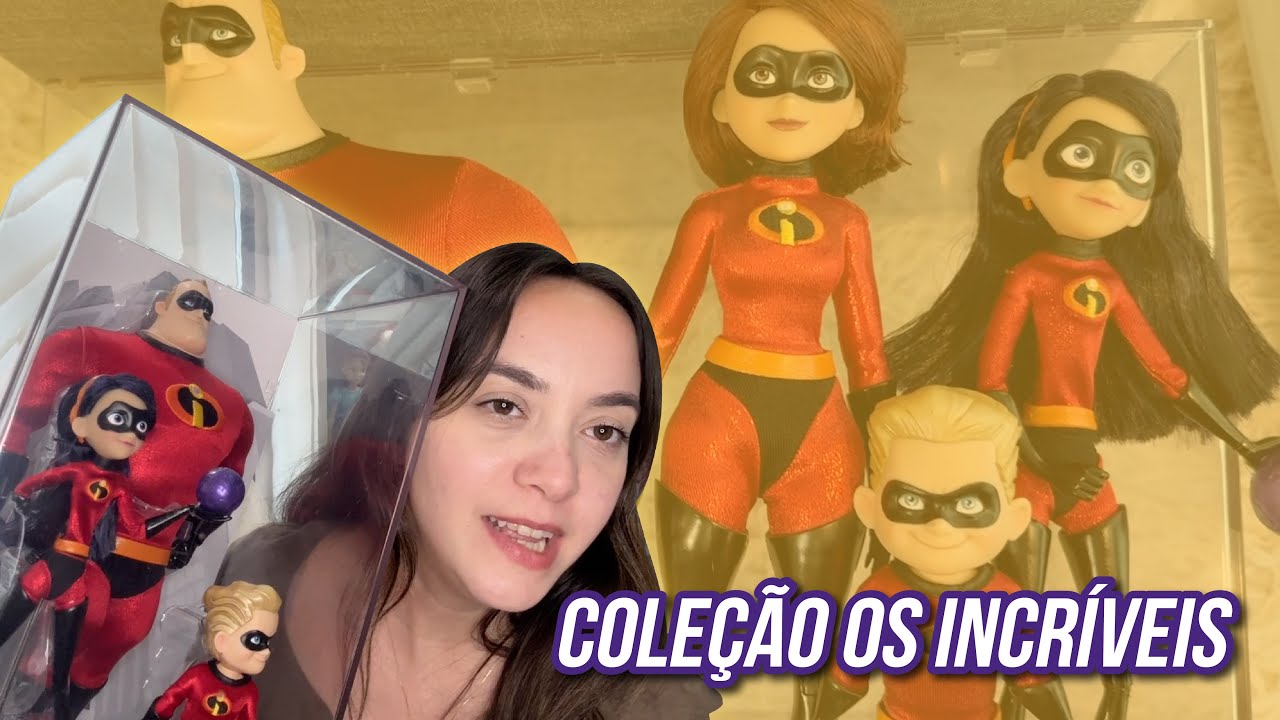 OS INCRÍVEIS Edição Limitada da Disney Store | UNBOXING E REVIEW