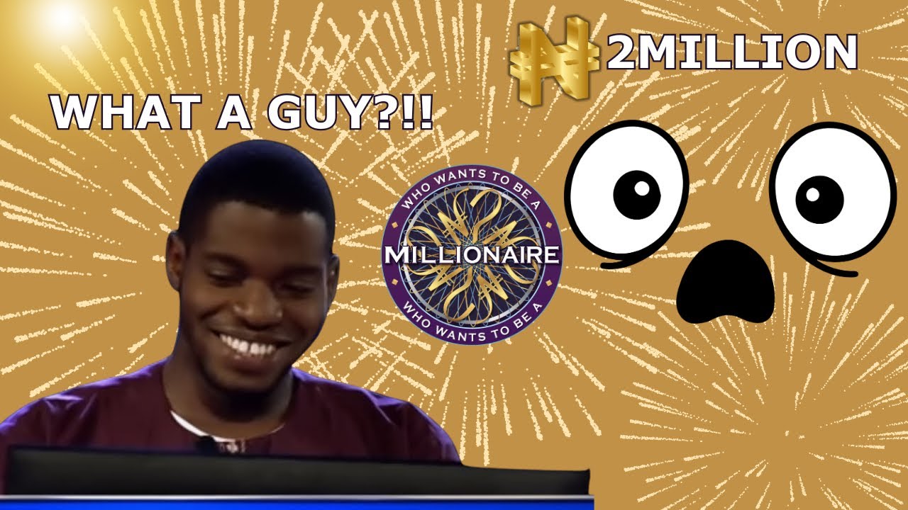 Israel Wins 2 Million In Who Wants To Be A Millionaire? Nigeria Episode 31