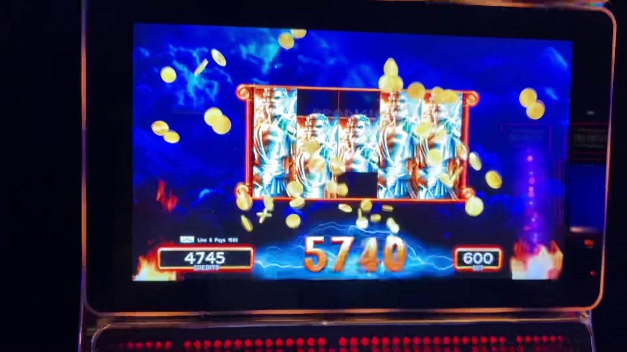 Zeus Lightning Respin Slot Big Win!!!
