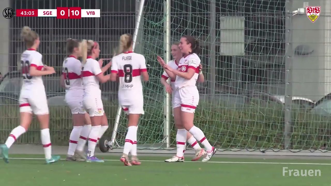 Highlights: Eintracht Frankfurt U19 - VfB Frauen