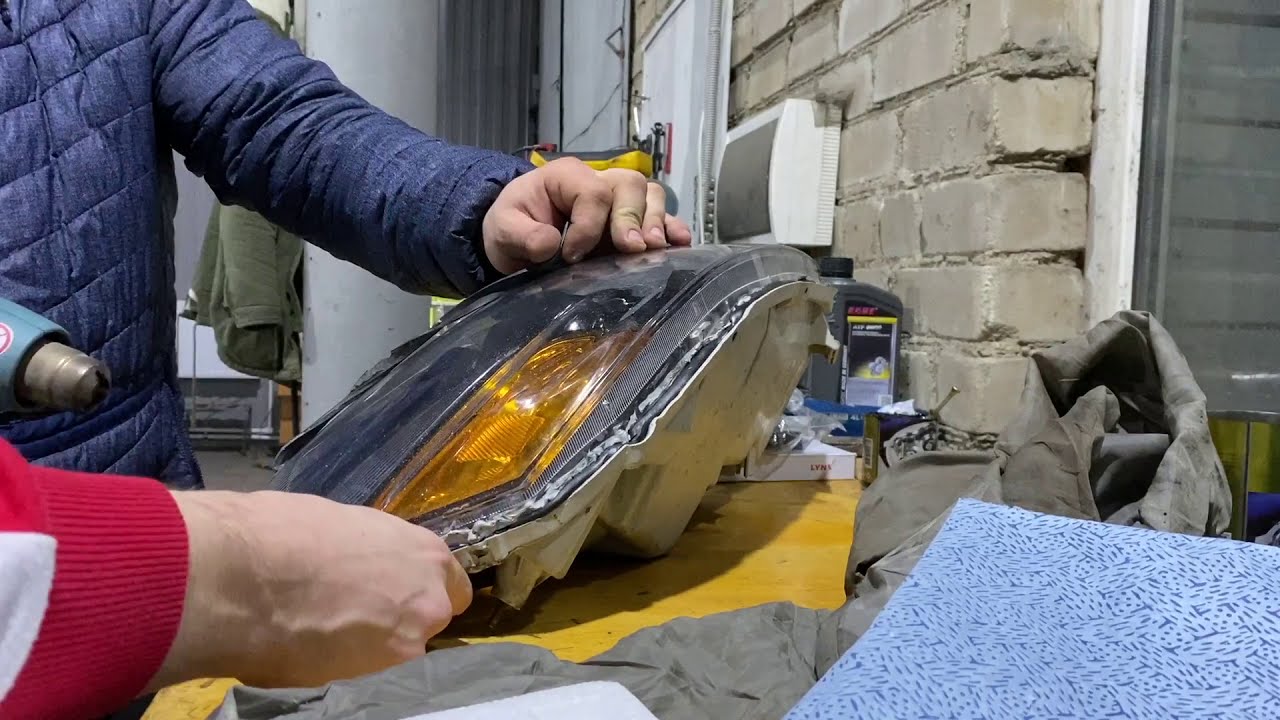 Установка Led линз. Тюнинг оптики на Марк 110, улучшаем свет.