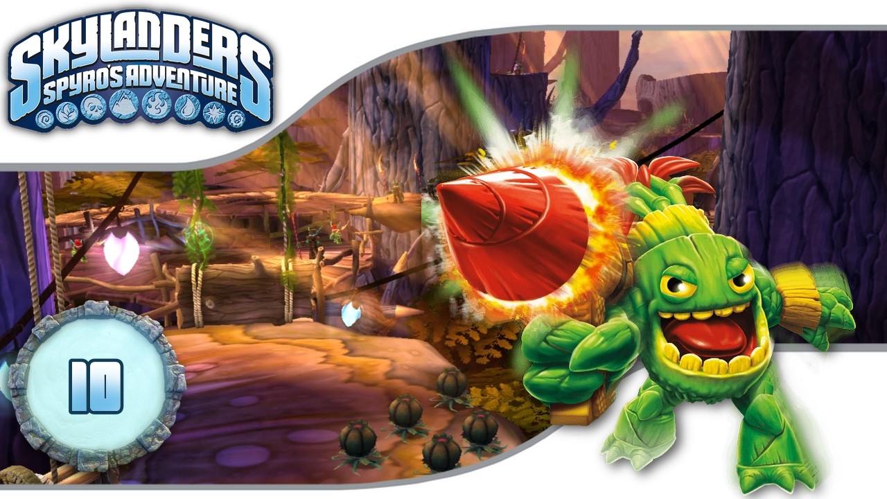 Tree Top Fun! Skylanders Spyro's Adventure Part 10