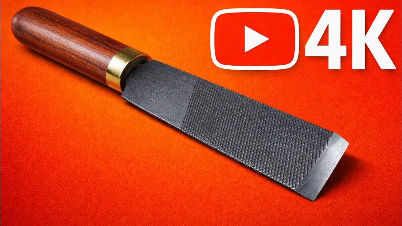 Only 1% of People Know This Simple Method To Make Chisel To Razor-Make  in Just 3 Minutes