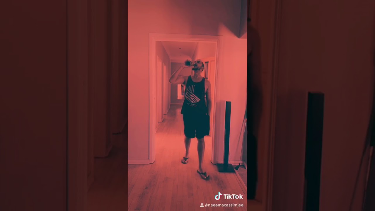 Naeema playing around...lol. First and only TikTok video ever