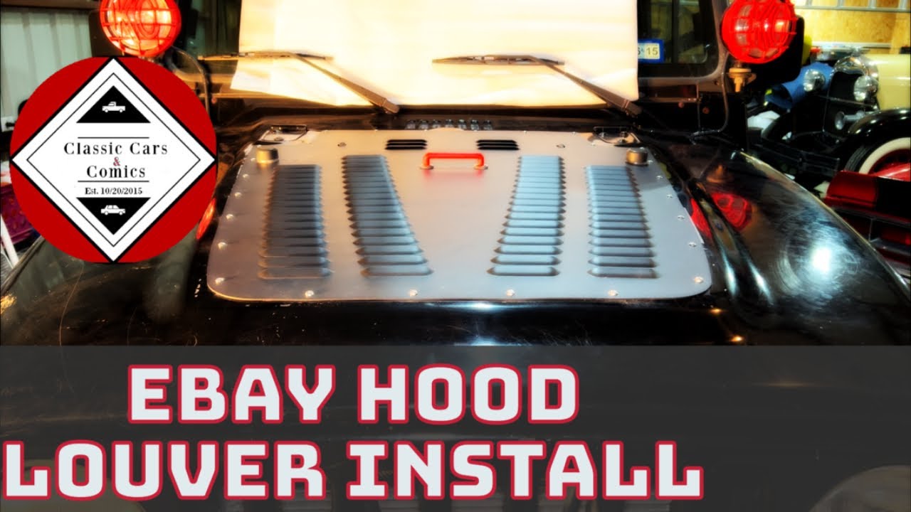 eBay TJ Jeep Hood Louver Install…but different! Cheap Jeep Pt #3 #jeep #wrangler #jeepwranglertj