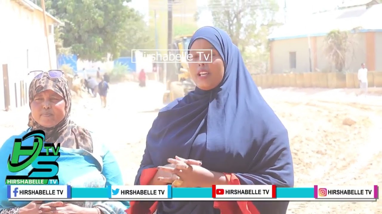 Ururka Haweenka Hirshabeelle oo kormeeray dhismaha waddooyinka Jowhar oo heer gabo-gabo ah maraya.