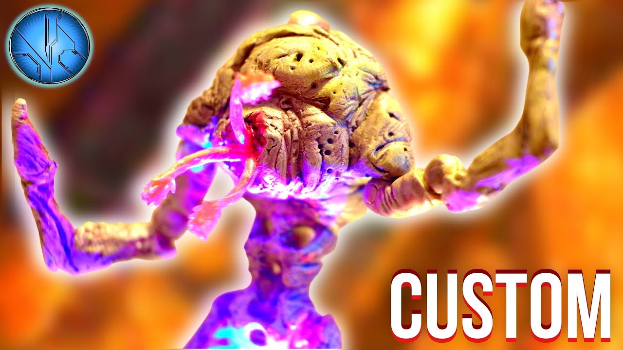 ☢ Flood Juggernaut Infected NIGHTMARE! Halo Mega Construx ☢