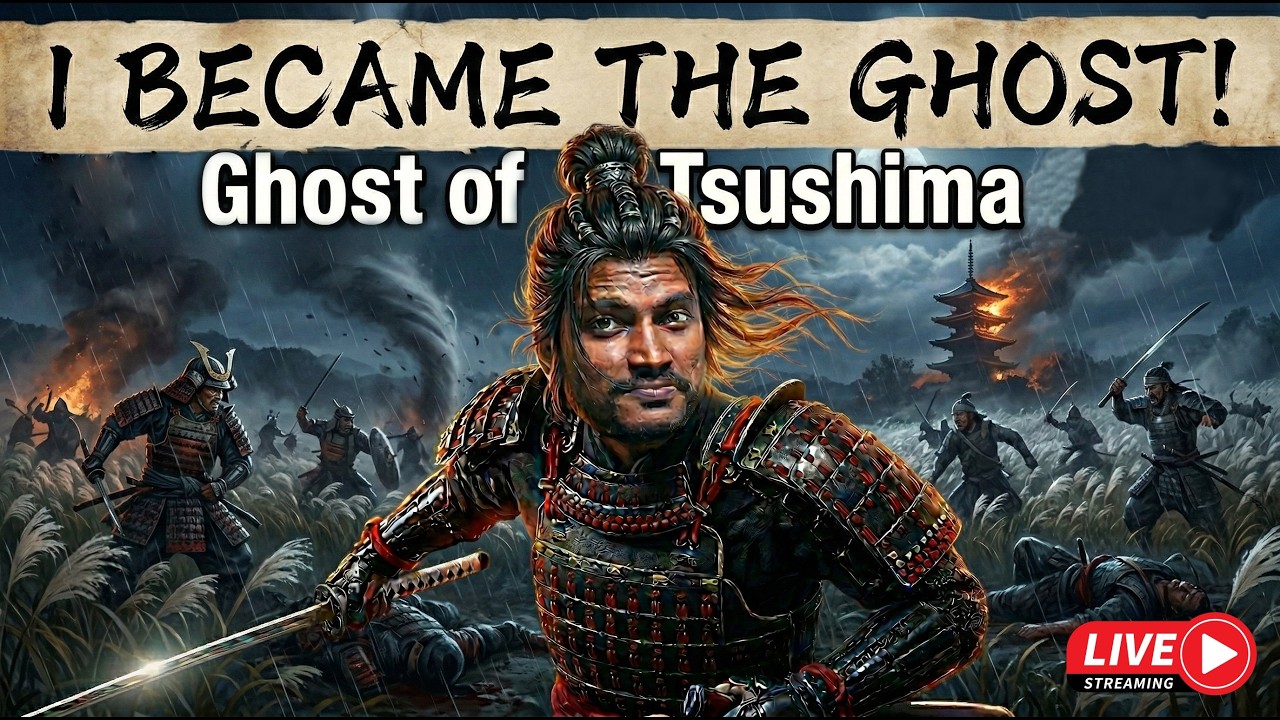 🥷 Ghost of Tsushima Live Gameplay (Hindi) Live Stream || Avinash Singh Rajput