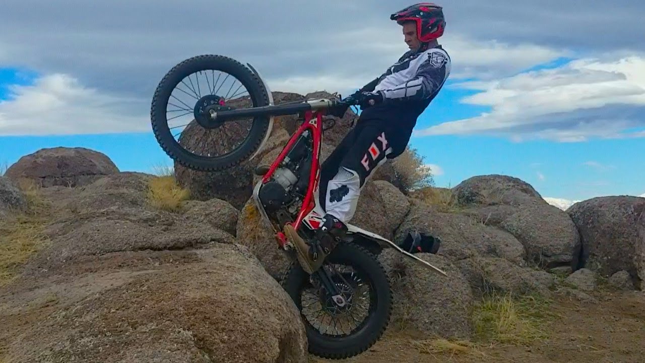 2.3 - Trials Rock Session on a GasGas TXT 300