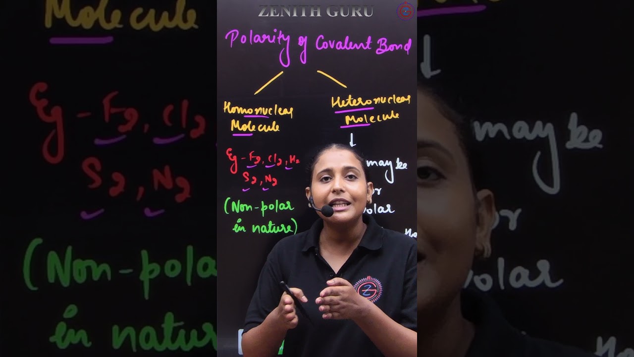 Polarity Of Covalent Bond | Rapid Chemistry 186 | Class 11 | By Nikki Ma'am