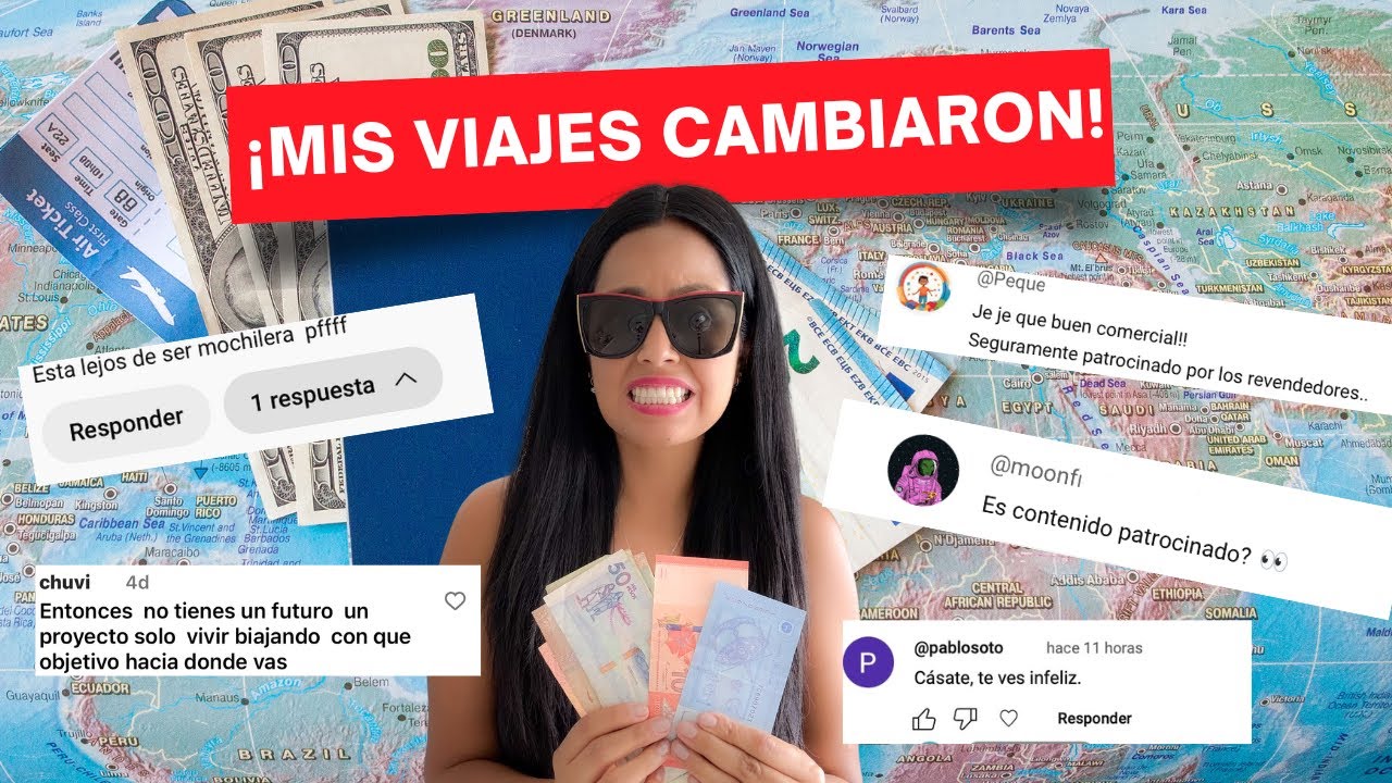 ¡Mis viajes ya NO son los de antes!