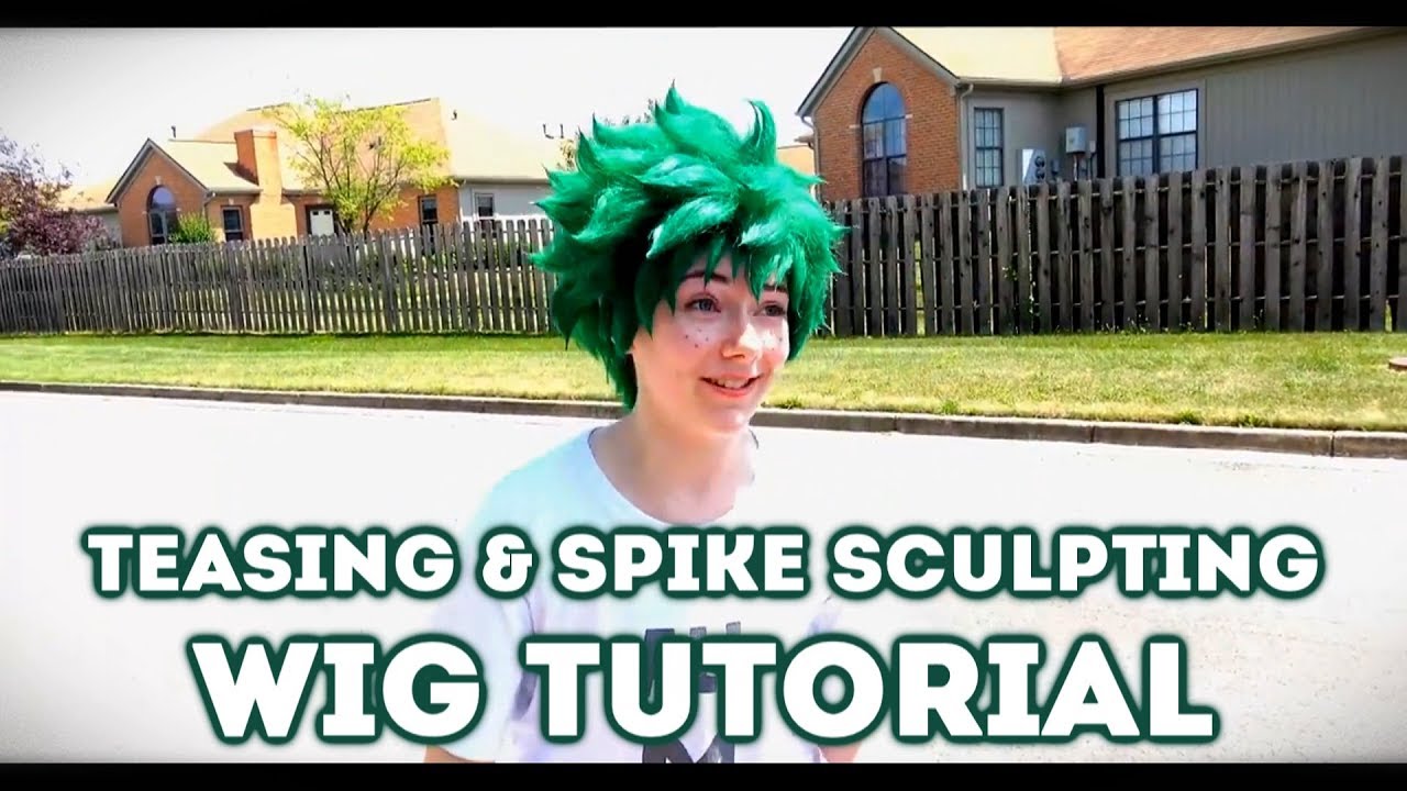 Cosplay Wig Spiking | Teasing & Spike Sculpting