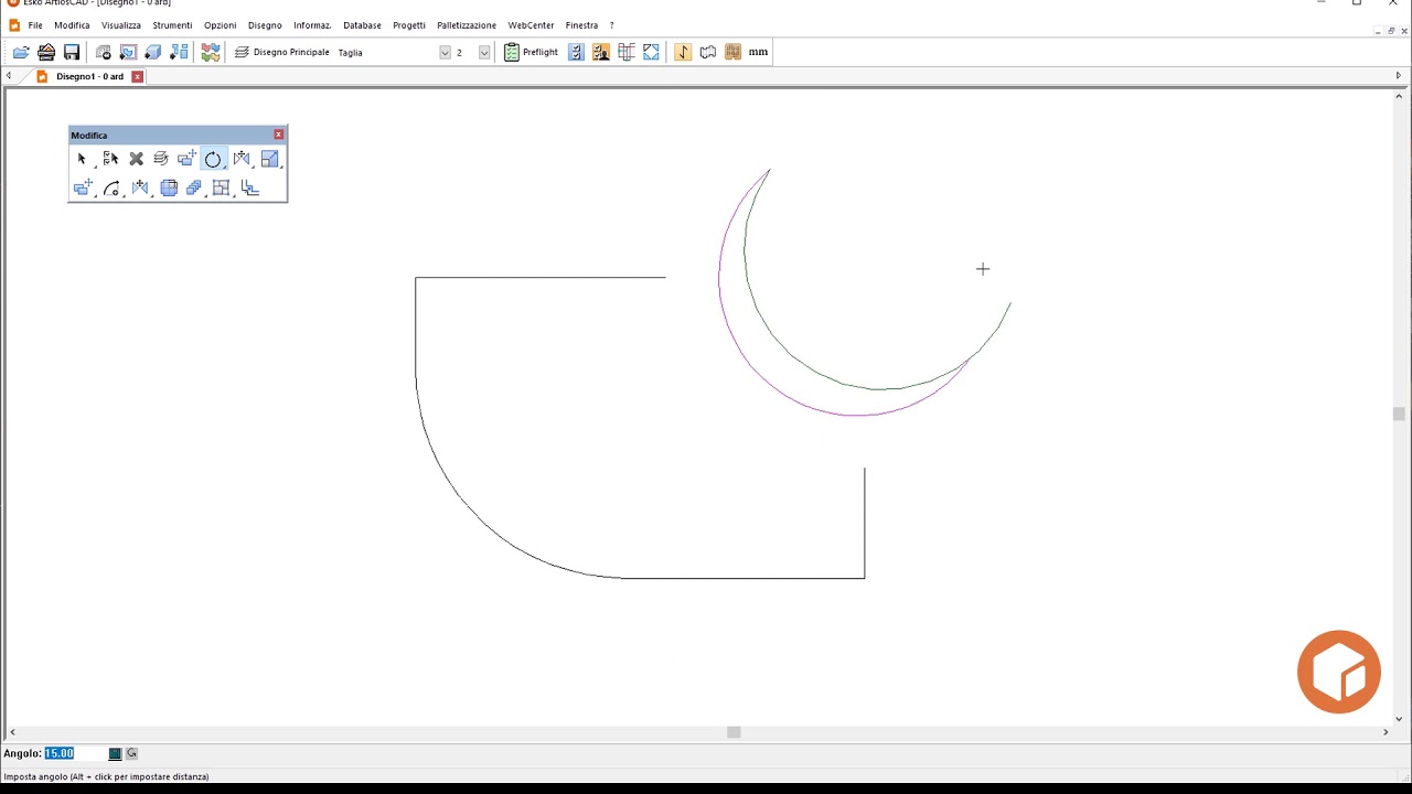ArtiosCAD Video Tutorial: BARRA MODIFICA Parte 1