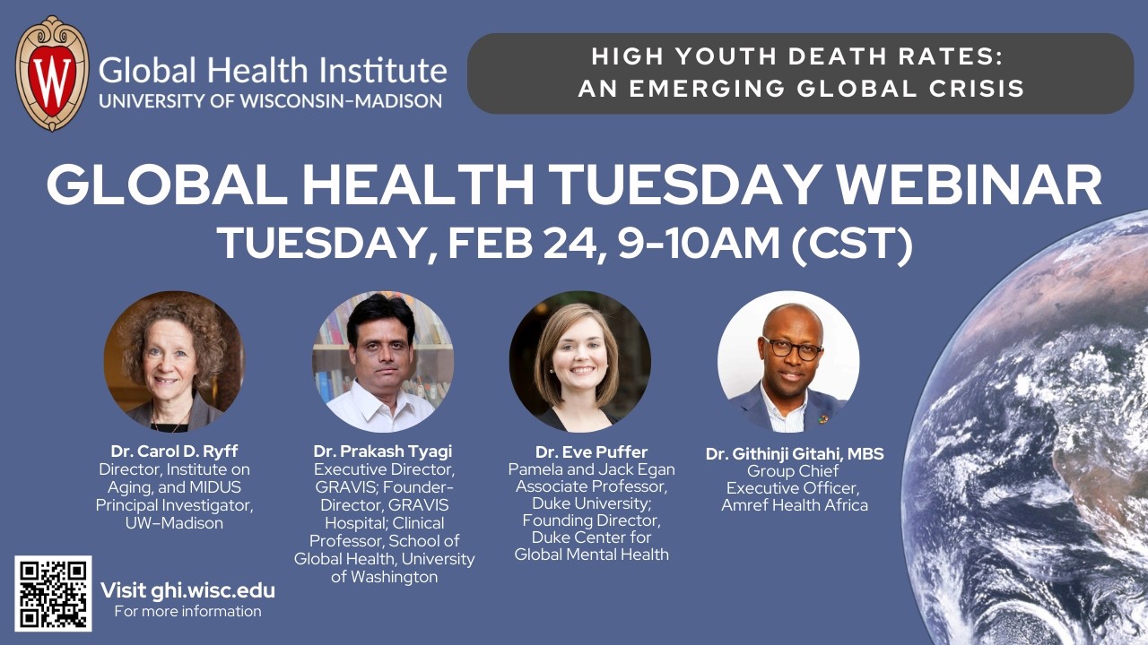 2/24/26 GHI Webinar: High Youth Death Rates - An Emerging Global Health Crisis