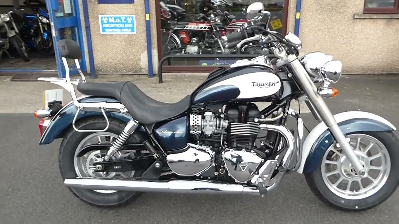 Penrith Motorcycles Ltd - Triumph Bonneville America, 2012 (61 Reg), 10984 Miles.